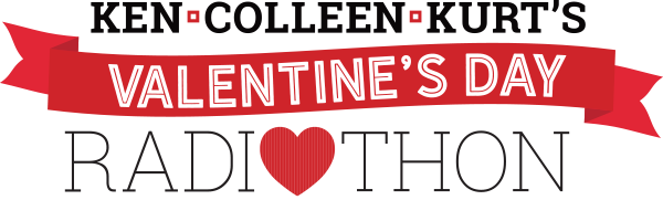 Ken, Colleen and Kurt's Valentine's Day Radiothon